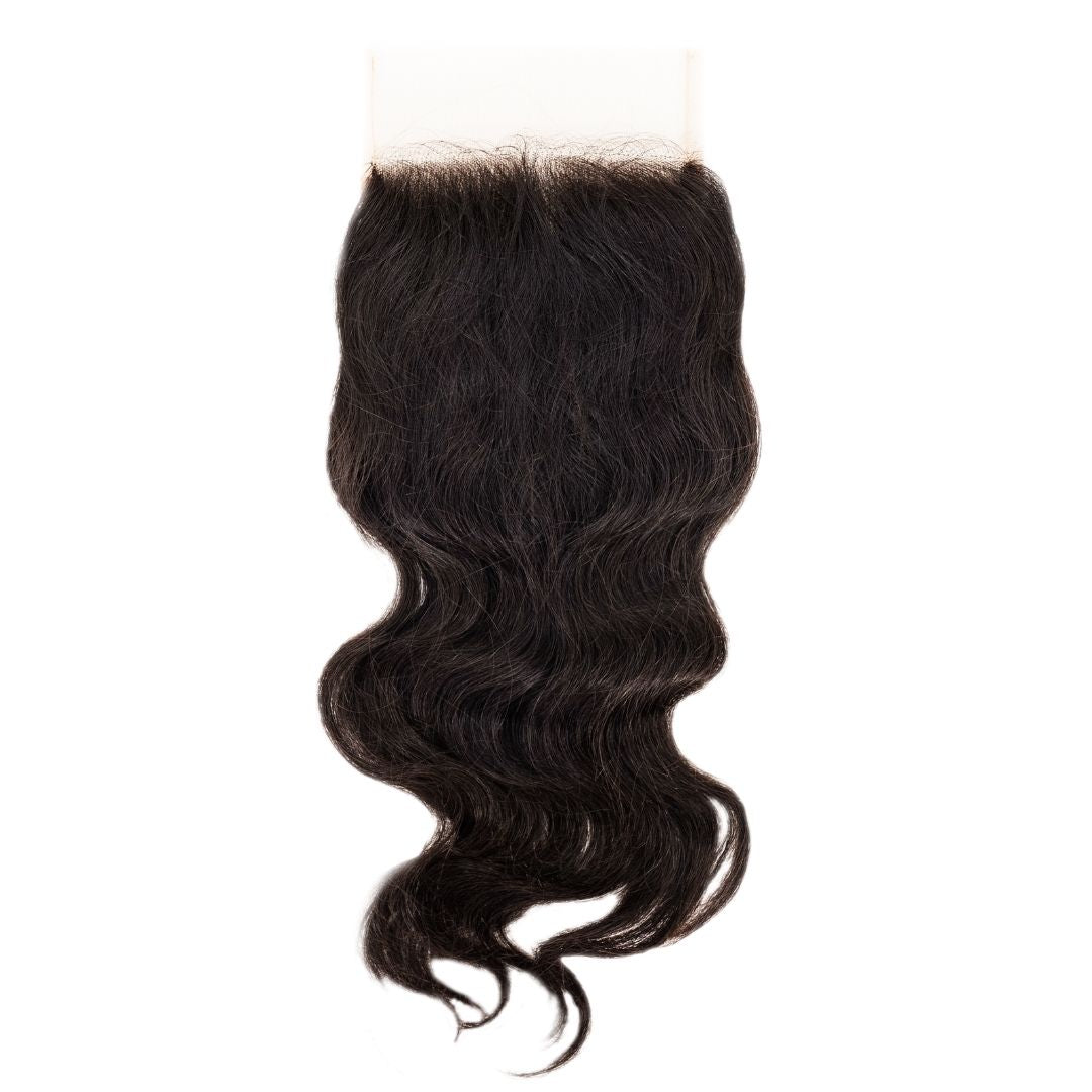 Raw Indian Transparent 5x5 Closures