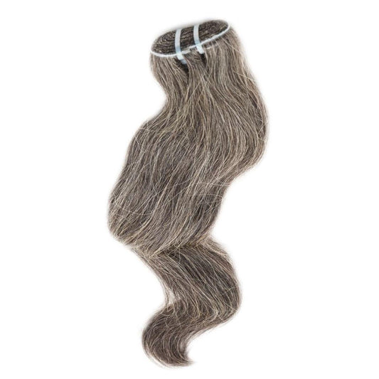 Raw Vietnamese Natural Gray Hair Extensions