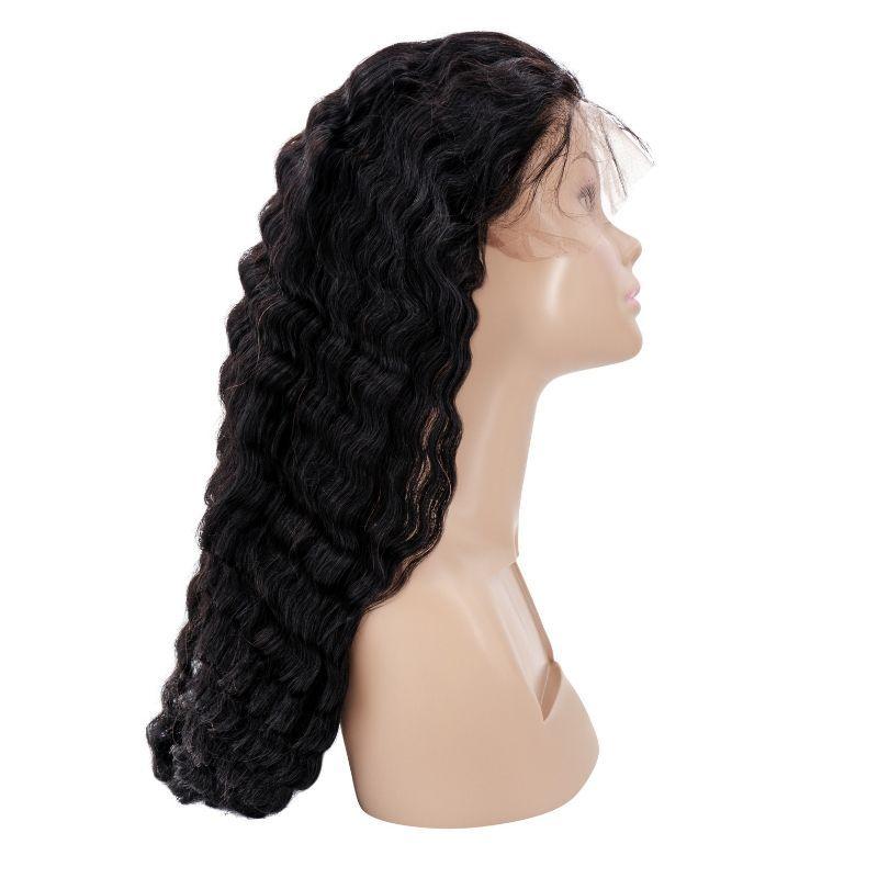 Deep Wave Transparent Lace Front Wig