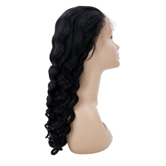 Brazilian Loose Wave Transparent Front Lace Wig