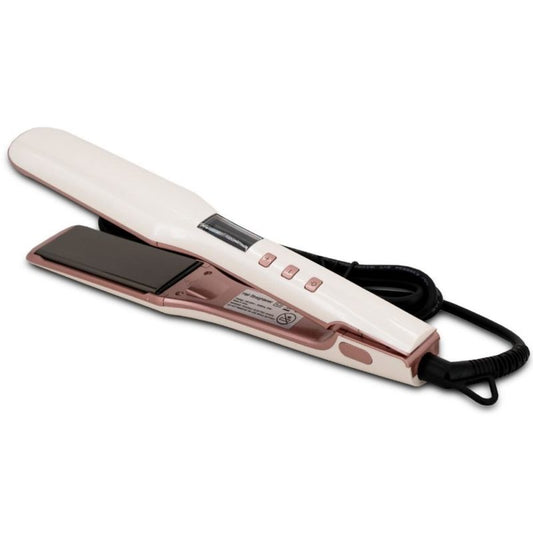 White-Pink Titanium Flat Iron
